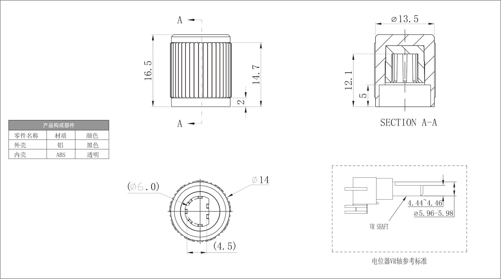 Hardware Knob X126